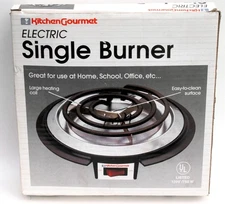 Kitchen Gourmet  Hot Plate Single Burner model 807970 750 Watts