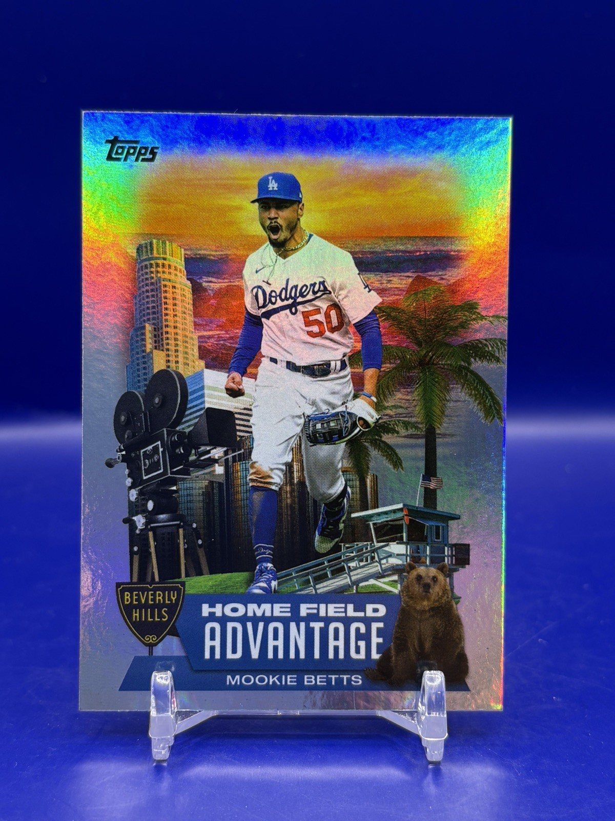 2022 Topps Series 1 Mookie Betts Home Field Advantage #HA-8 HFA