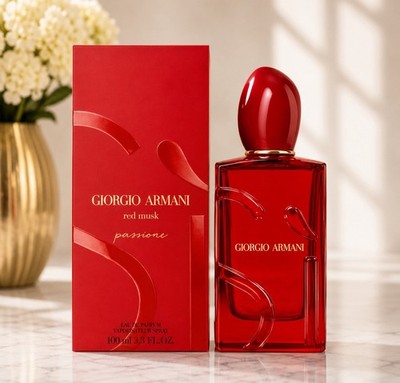 Giorgio Armani Red Musk Passione Eau de Parfum 3.3 oz / 100ml Women s New In Box