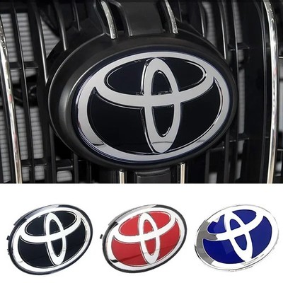 Car Emblem sticker For Toyota Car Front Head Grill Hood Bonnet Rear Tail Badge