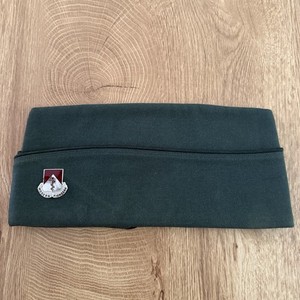 Army Garrison Cap Hat Uniform DUI Vietnam 1st Armor 47th Support 1958 IDed Named