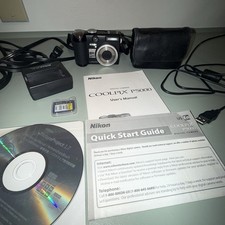 Nikon Coolpix P5000 with Case, Chargers, Battery, Memory Card X 2