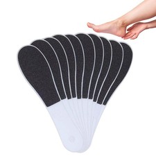 Foot File 10 Pack Double Side 9.3x2.3in Sandpaper Pedicure Tools - Smooth