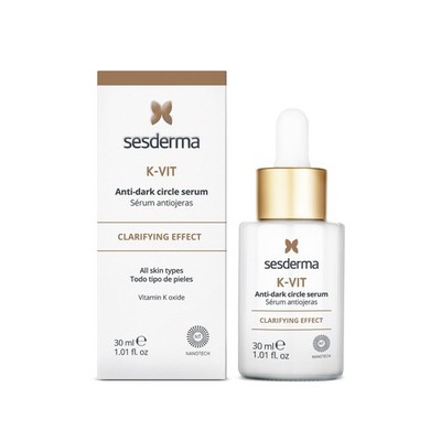 Sesderma K-VIT Facial Anti-Dark Circle Serum, Revitalizing Eye Serum for Dark