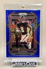 2022 Panini Prizm Football Blue Shimmer Kyle Pitts #14 PSA 10