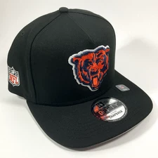 New Era Chicago Bears Black Exclusive NFL 9FIFTY A-Frame Snapback Hat Cap