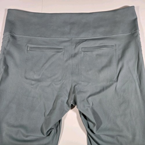 Athleta Damen Hose Leggings Delancey Struktur Moto Tight Grau Übergröße 3X - Bild 12 von 14