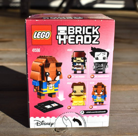 LEGO BRICK HEADZ 41596  BEAST 12 BEAUTY & THE BEAST DISNEY 116 PCS  SEALED (B17)
