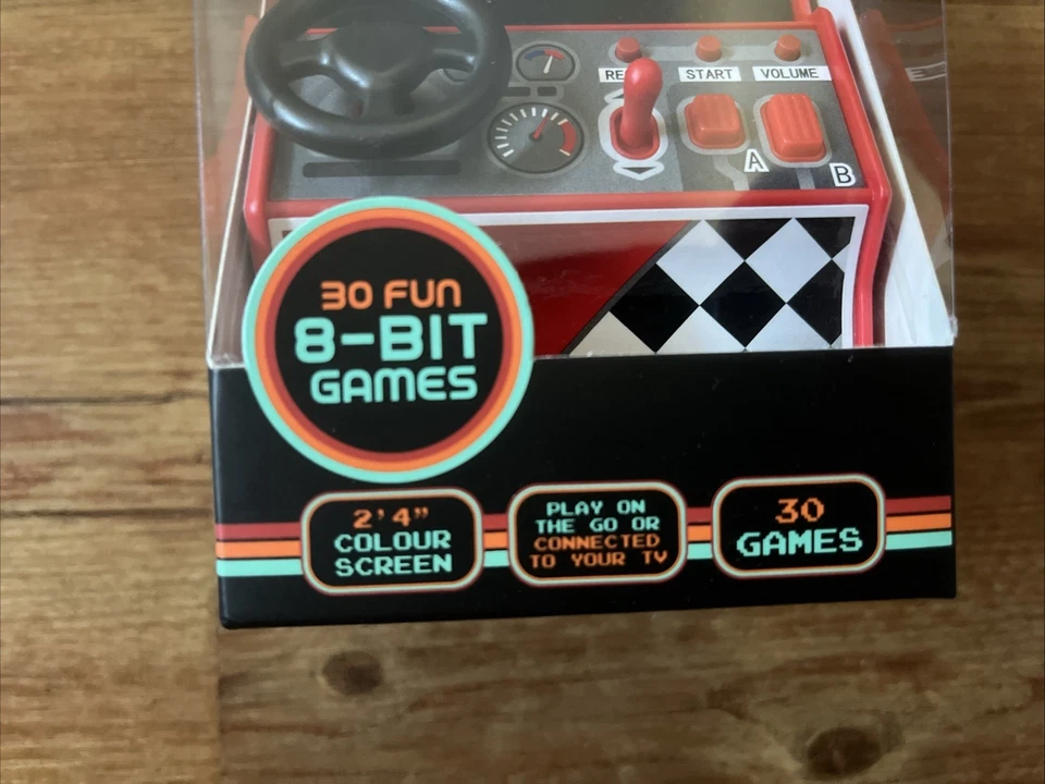 Orb - Retro Mini Racing Arcade Machine (30 Games) TOP - wie NEU! Konsole +Manual - Bild 2 von 4