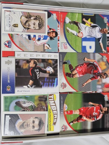 LOT OF 300+ MLS Soccer Cards Base With 5 Numbered Cards Need To Sell! - Picture 2 of 4