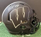 Ron Dayne Signed Wisconsin Badgers Eclipse Full Size Replica Helmet Auto