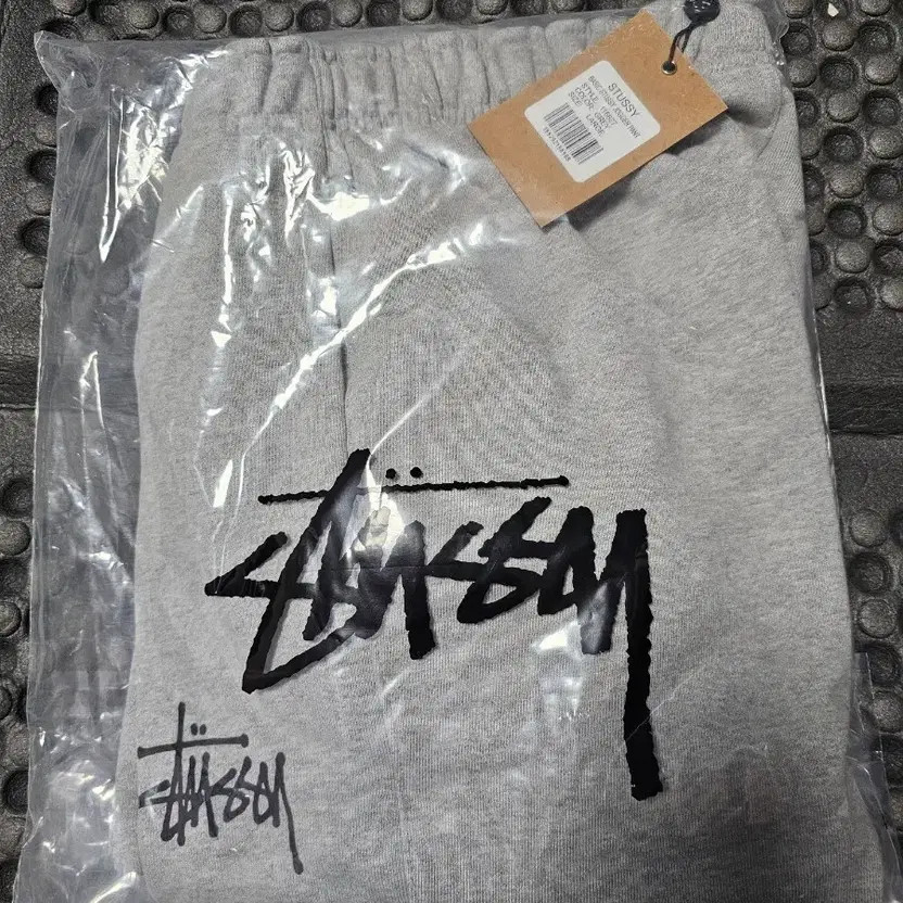 Stussy Basic Jogger Pants Gray, Size L, Brand New