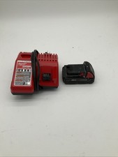 MILWAUKEE 48-59-1812 18V M12 M18 CHARGER with 1.5Ah M18 Battery 48-11-1815