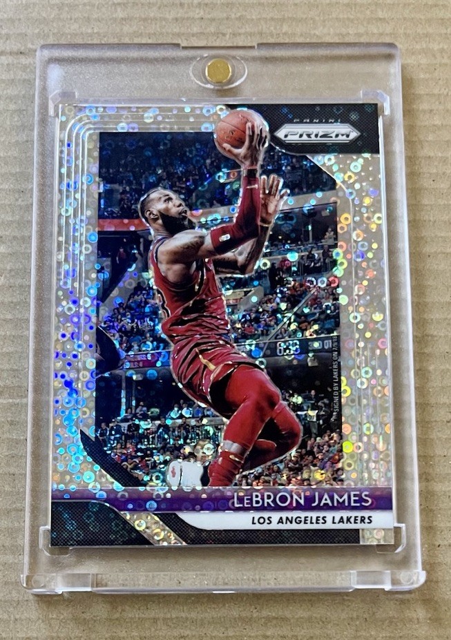 2018-19 NBA Panini Prizm LeBron James #6 🔥 Fast Break Disco Prizm