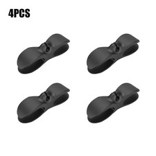 4Pc Appliance Cord Wrap Cable Organizer Winder for Kitchen Tidy Holder Clips ABS