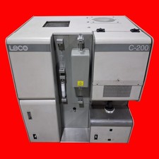 Leco Carbon Analyzer W/ Autocleaner, Dust Box, and Crucible Box C-200 Model