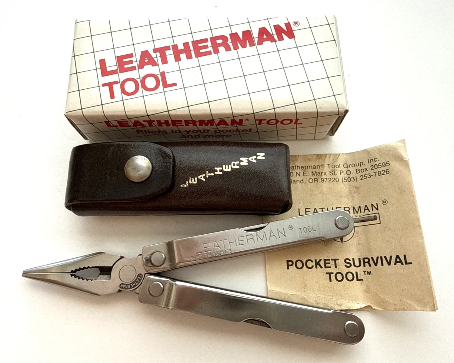 Leatherman PST Multi-Tool Leather Sheath Japan