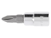 "HT1S601 Aufsatz SteckschlüSsel,Phillips GrößE: PH1 1/4\" HÖGert Technik"