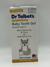 Dr. Talbot's Baby Tooth Gel .53 oz With Clove Chamomile Ex 2027