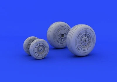 F-4J wheels for Academy, 1/48 - Eduard Accessories 648253 - Photo 1/3