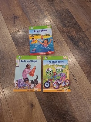 Lot Of 3 Leap Frog Tag Books Phonics Learning To Read