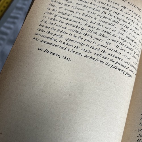 Antique Book~Waverly Novels ROB ROY by Sir Walter Scott Leather Covers 1829 - Bild 13 von 21