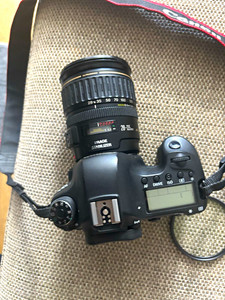 Canon EOS 6D Digital SLR Black + EF 28-135mm IS USM Lens, Charger, 2 Batteries