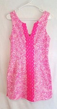 Lilly Pulitzer for Target Pink 6 See Ya Later Shift Dress Tropical Cruise Wear