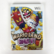 Wii Wario Land: Shake It (Nintendo Wii, 2008) E Everyone Video Game (No Manual)