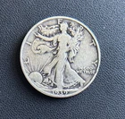 1939-D Liberty Walking Half Dollar Silver Coin Denver 50C