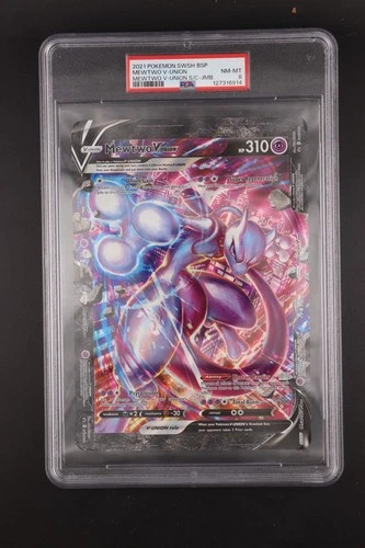 Pokemon Mewtwo V-Union SWSH161 Jumbo PSA 8 2021