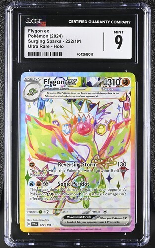 Flygon ex graded CGC 9 for sale on eBay