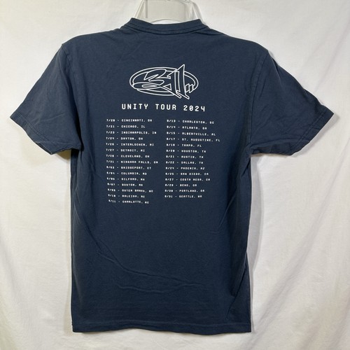 311 Unity Tour 2024 Small Double Sided Concert Tee S T-Shirt Alt Rock Funk Band - Picture 4 of 7