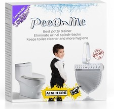 Pee Guard Toilet Seat Bathroom Urine Deflector Boys Men Lavender Scent 180 Lot