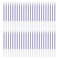 0.8mm Gel Pens Refills, 48 Pack Glitter Gel Pens Ink Medium Point, Purple