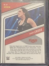 nikki cross  2023 Donruss Elite Wwe 41/53 red