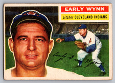 1956 Topps #187 Earl Wynn Cleveland Indians