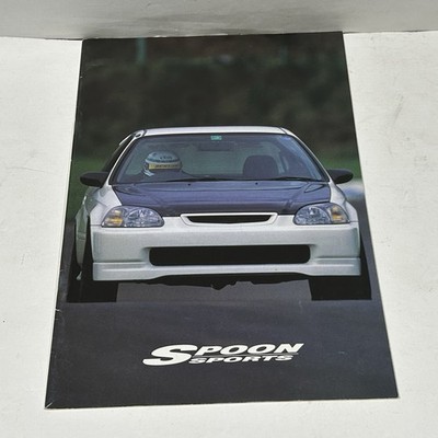 HONDA CIVIC TYPE R カタログ EK9 前期 SPOON Honda Civic EK9 Type R Full Parts Special Edition Catalog