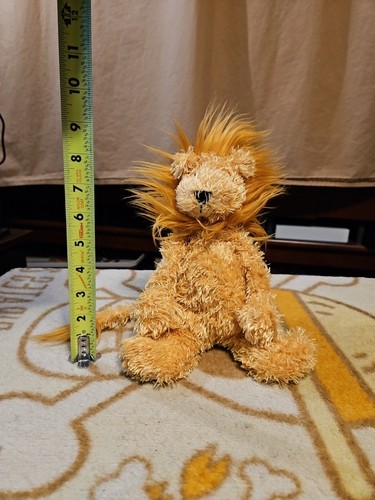 Jellycat London Approx 10" Bunglie Lion Brown/Orange Fur Mane & Tail Plush - Picture 2 of 12