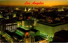 Los Angeles California CA : PANORAMIC SCENE d/24 BF2357