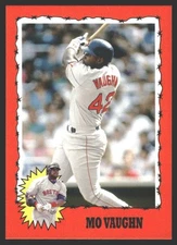 Mo Vaughn #70 2020 Topps Throwback Thursday Boston Red Sox