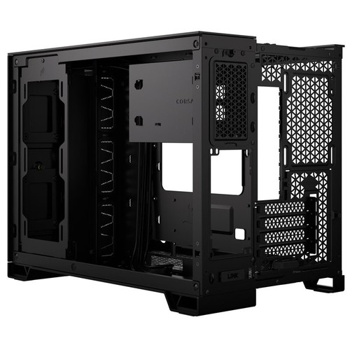 Corsair 2500D Airflow Micro-ATX Gehäuse, Tempered Glass - schwarz - Bild 10 von 10
