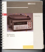 HP - 34401A - MULTIMETRO - GUIDA D' USO - ITALIANO ORIGINAL BOOK