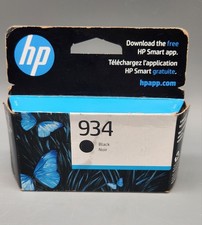 GENUINE NEW HP 934 Black Ink Cartridge best by July 2025