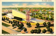 The Textile Building New York World's Fair NY 1939 Unposted Postcard