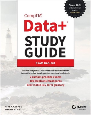 CompTIA Data+ Study Guide: Exam DA0-001 by Mike Chapple Paperback Book