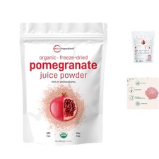 1 lb Organic Pomegranate Juice Powder - Cold Pressed, Sugar-Free, Friendly