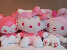 Sanrio Set Of 3 Sakura Series Hello Kitty, My Melody, Kuromi Plush New NWT