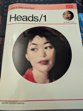 Walter Foster How to Draw  Paint Heads/1 Medium: Pencil Paperback VERY GOOD