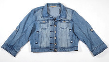 Girl's Highway Jeans Cropped Denim Jacket - L